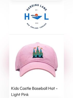 Harding Lane Kid’s Castle Baseball Cap